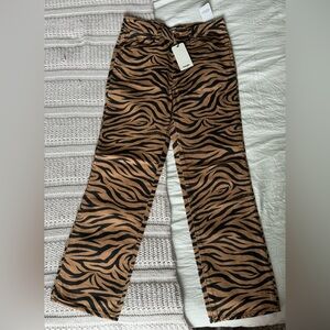 Wrangler Zebra Stripe Pants sz 26